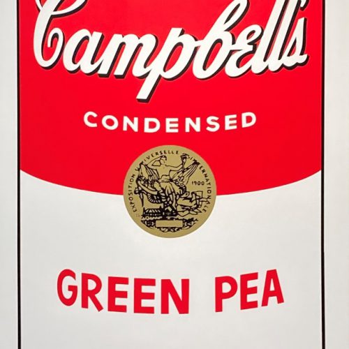 アンディ・ウォーホル『キャンベルスープ・GREEN　PEA』