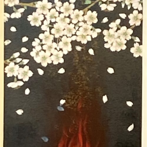 中島千波『春の夜』