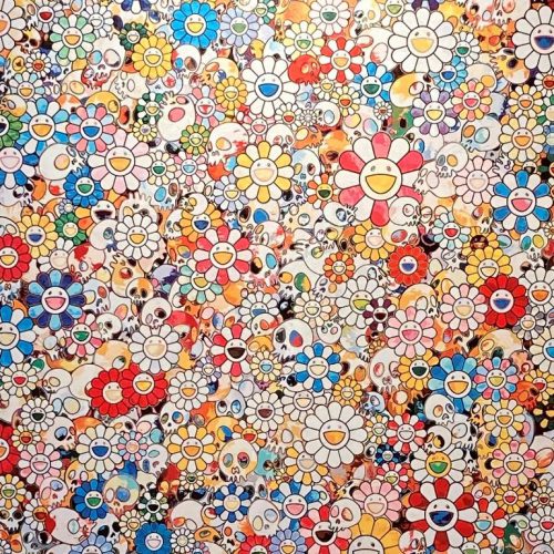 村上隆『Skullｓ＆Flowerｓ Multicollar』