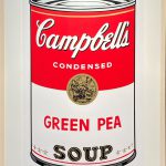 アンディ・ウォーホル『キャンベルスープ・GREEN　PEA』