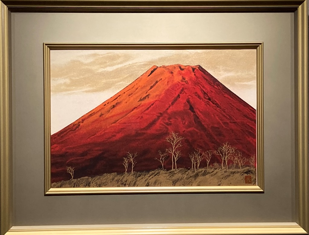 横山操『紅富士』
