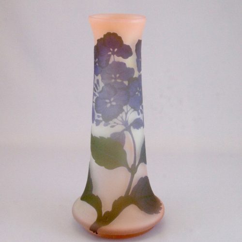 ガレ『紫陽花文花瓶』
