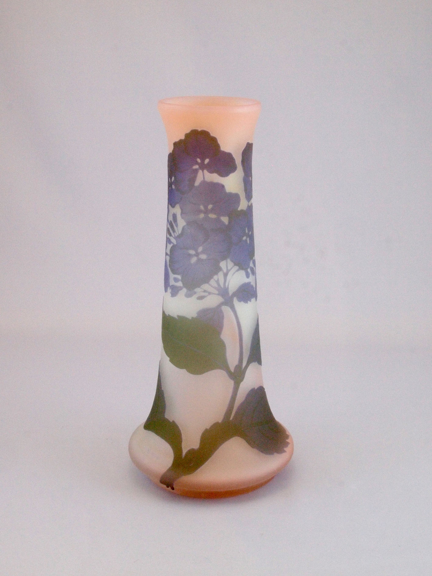 ガレ『紫陽花文花瓶』