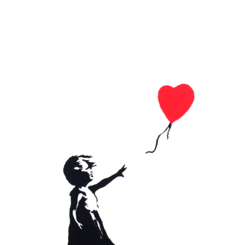  バンクシー『GIRL WITH RED BALLOON 』