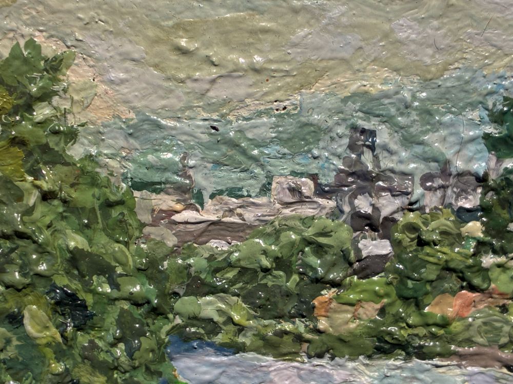 佐藤道雄『川辺風景』
