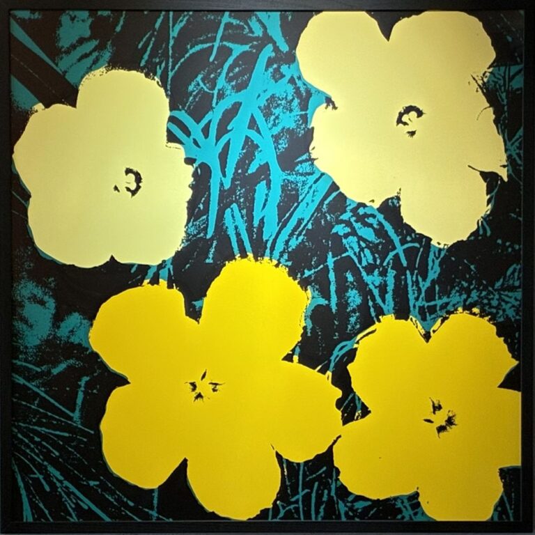 アンディ・ウォーホル『Flowers11.72』