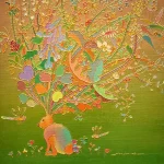 山本美和『うさぎの散歩』