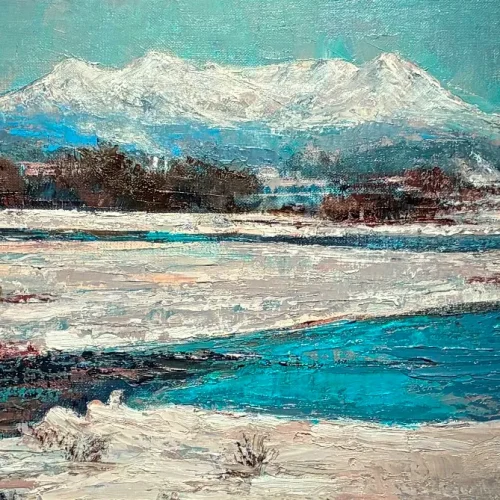 木村文枝『仲春の大雪山』