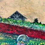 石岡志麻『記憶の片隅・美瑛』